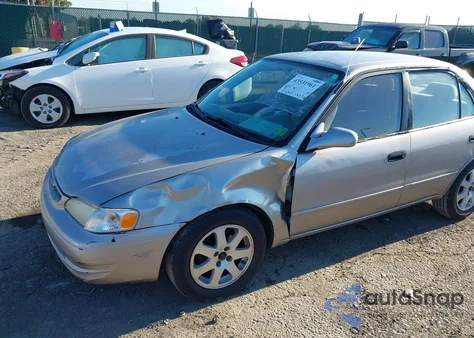 1998 Toyota Corolla Le из США, поврежденный, VIN 2T1BR18E4WC001946